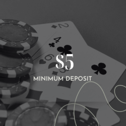 5$ Minimum deposit (1)
