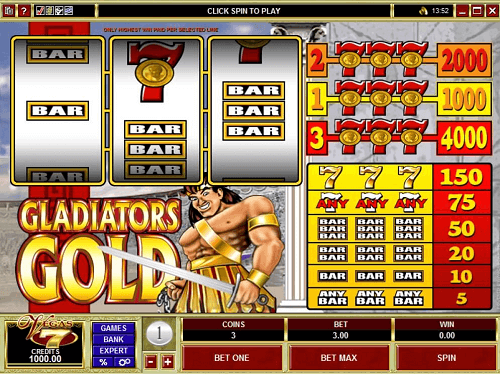 Gladiators Gold Slot 